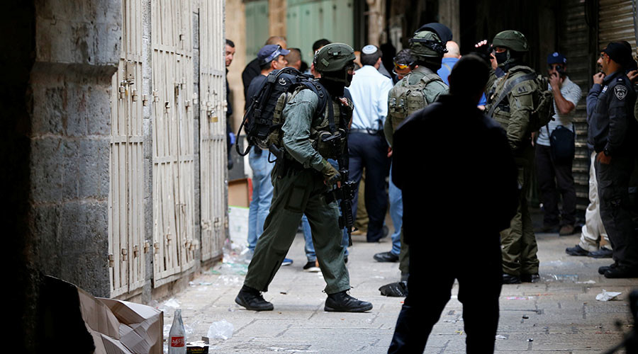 Palestinian killed after stabbing three people in Jerusalem’s Old City – police