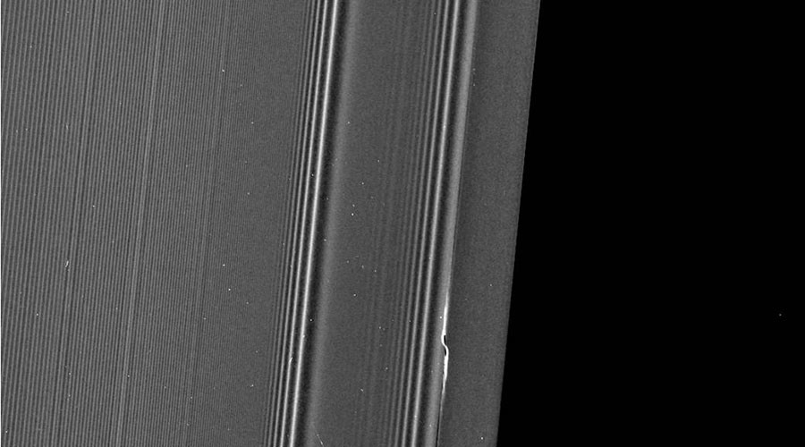 ‘Disturbances’ in Saturn’s rings snapped by Cassini (PHOTO)