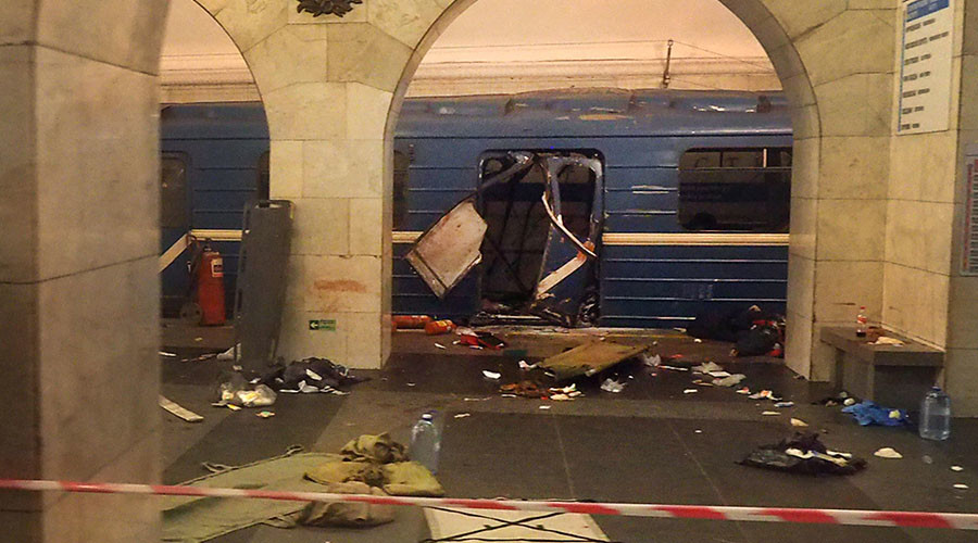 First dramatic videos reveal immediate aftermath of St. Petersburg Metro blast (VIDEOS, PHOTOS)