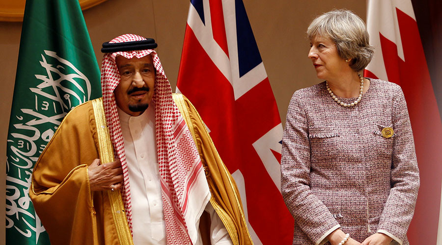 Theresa May defends Saudi alliance amid human rights criticism