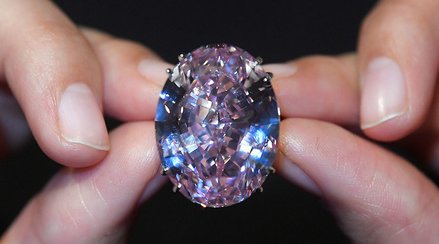 ‘Pink Star’ diamond sells for record $71.2mn at Sotheby’s auction