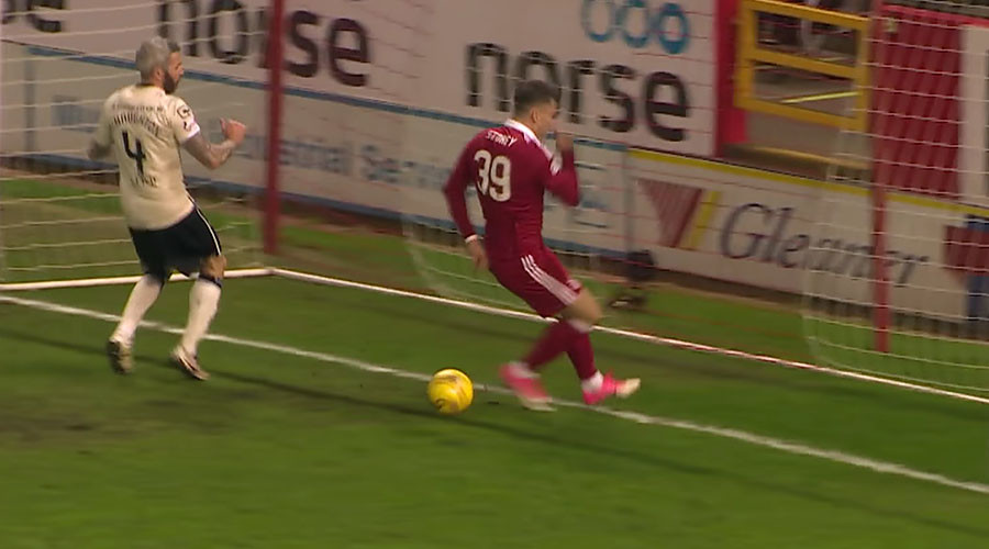 Miss of the season? Footballer in Scotland fails to score from inches out (VIDEO)