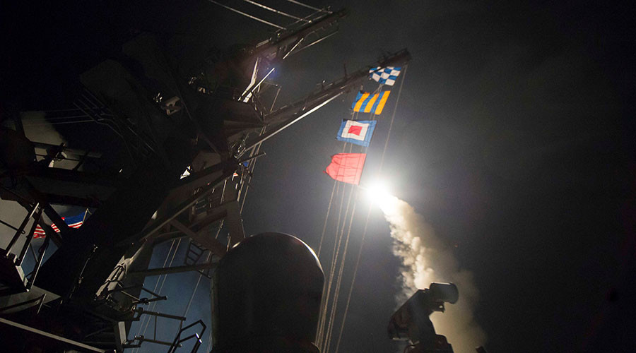 US missile strike against Syria