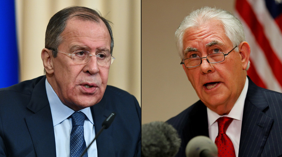 Russian FM & US Secretary of State discuss US strike on Syria in phone call
