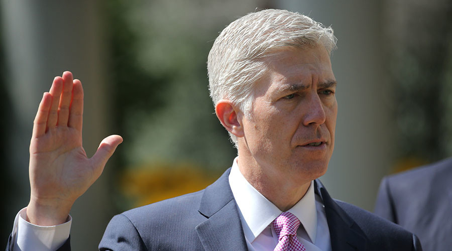 Neil Gorsuch sworn in as US Supreme Court justice