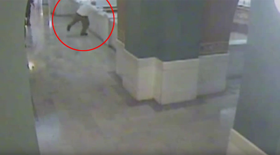 Man on trial for child rape & triple murder jumps to death from courthouse balcony