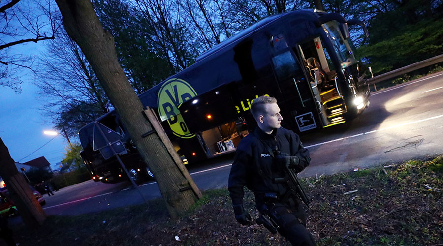 German police investigating ‘Islamist link’ in Borussia Dortmund bus blast - report