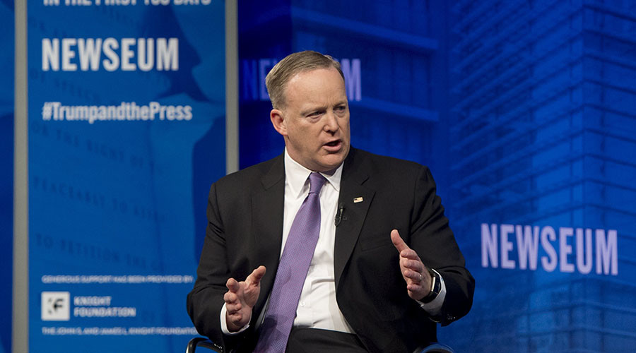 Spicer brands Russia ‘an island’ over Syria policy, ignores other nations with same stance (VIDEO)