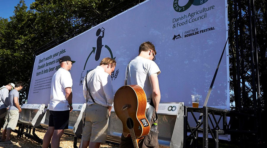 ‘Beercycling’: Help the environment by urinating at Denmark’s Roskilde Festival (VIDEO)