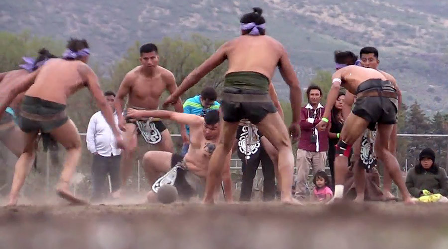 Pelvis power! 3,000yo Mayan ball game thrust into 21st century in Mexico