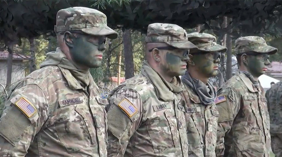 NATO military drills gather hundreds of troops in Latvia (VIDEO)