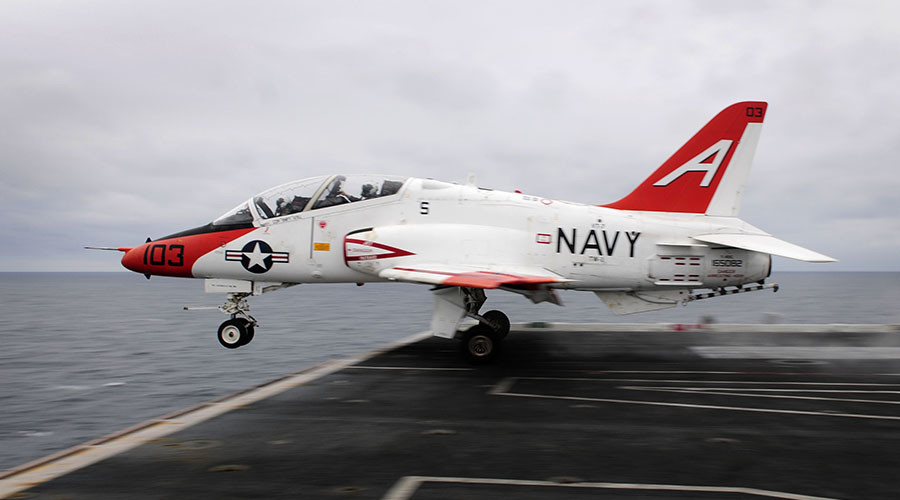 US Navy resumes T-45 training flights despite oxygen concerns