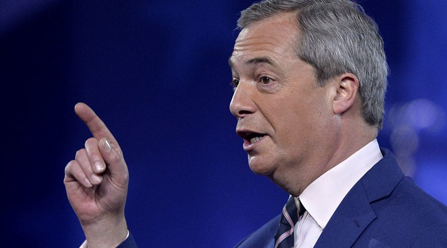 ‘Genuinely scared’: Farage says May’s snap election tactic is to dodge party expenses scandal