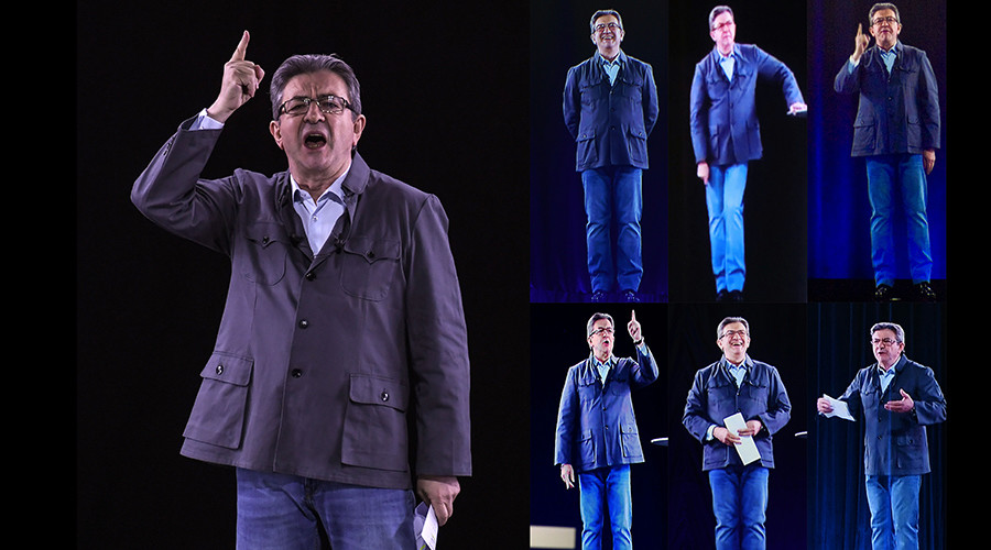 ‘Obi-Wan Mélenchon’: Social media users mock French presidential hopeful’s campaign hologram