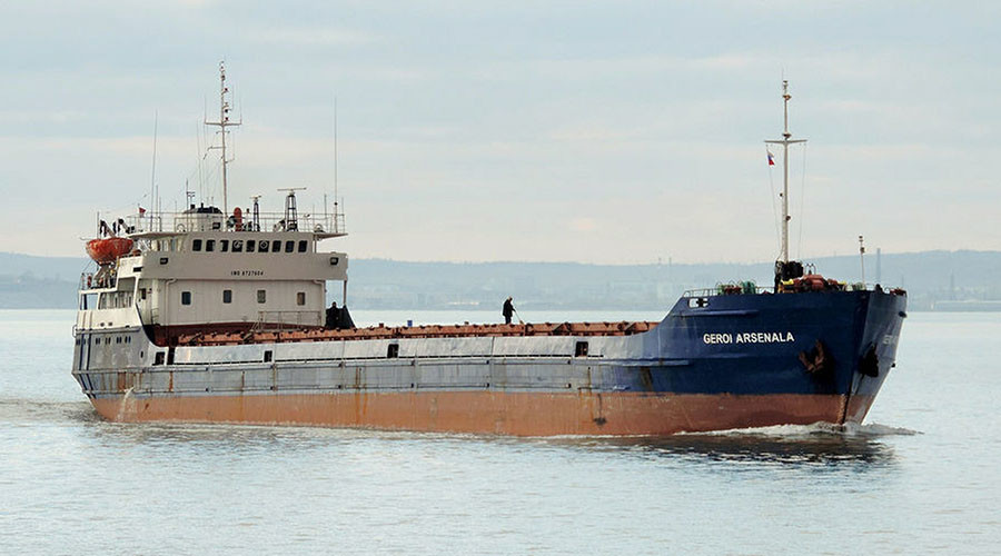 Cargo ship with 12 crewmembers sinks in Black Sea, rescue operation under way