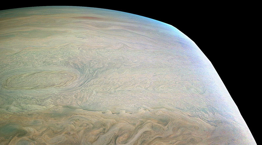 Jupiter close-up: Juno snaps stunning image of planet’s swirling clouds (PHOTO)