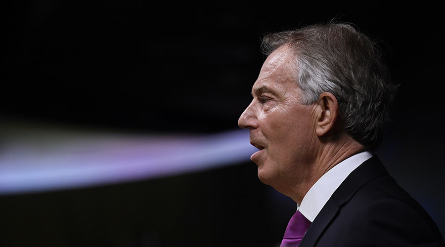 Tony Blair urges cross-party election push to stop Tory 'hard Brexit'