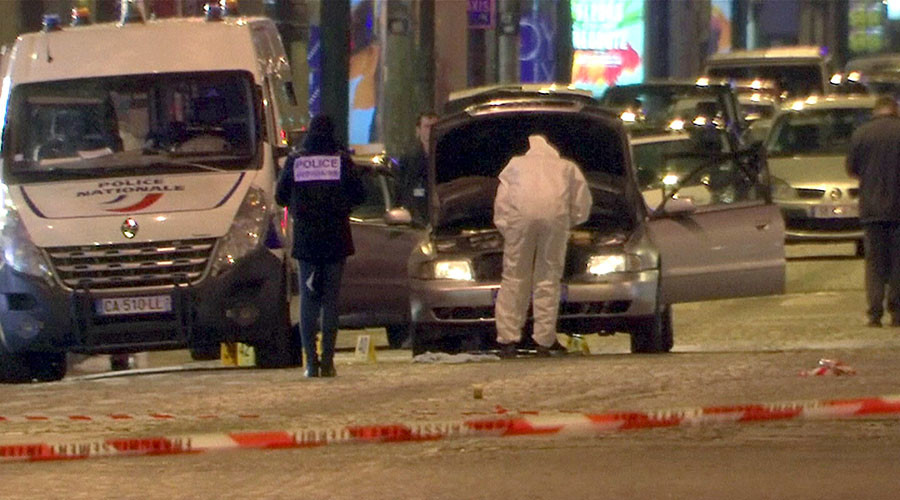 Paris shooter carried note praising ISIS in his pocket during cop attack – French official
