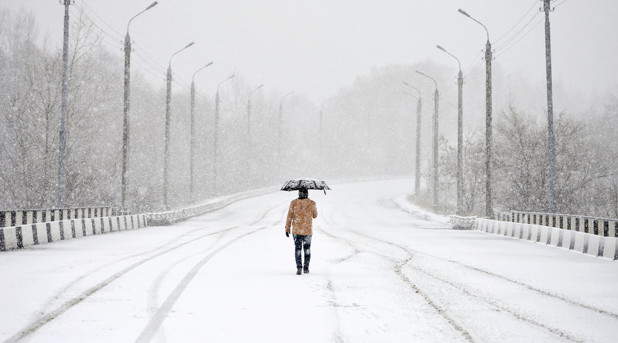 ‘April, you are so winter’: Blizzards won’t let up in Russia, E. Europe (PHOTOS)