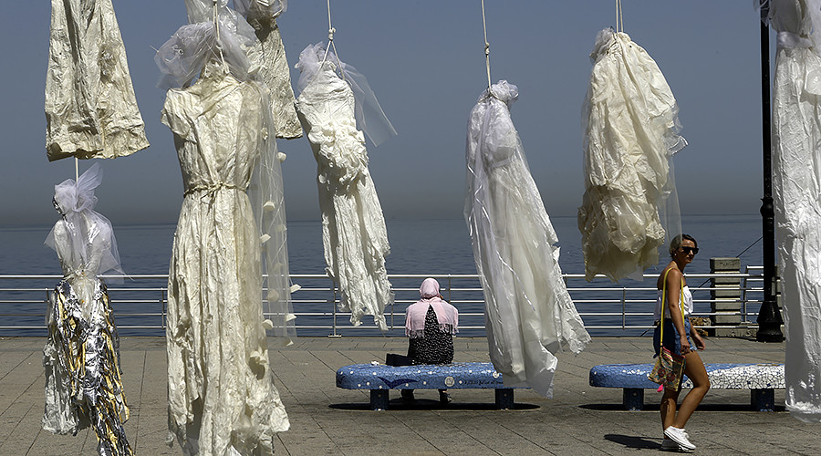 ‘Wedding dress doesn’t cover the rape’: Activists campaign against Lebanese ‘rape law’