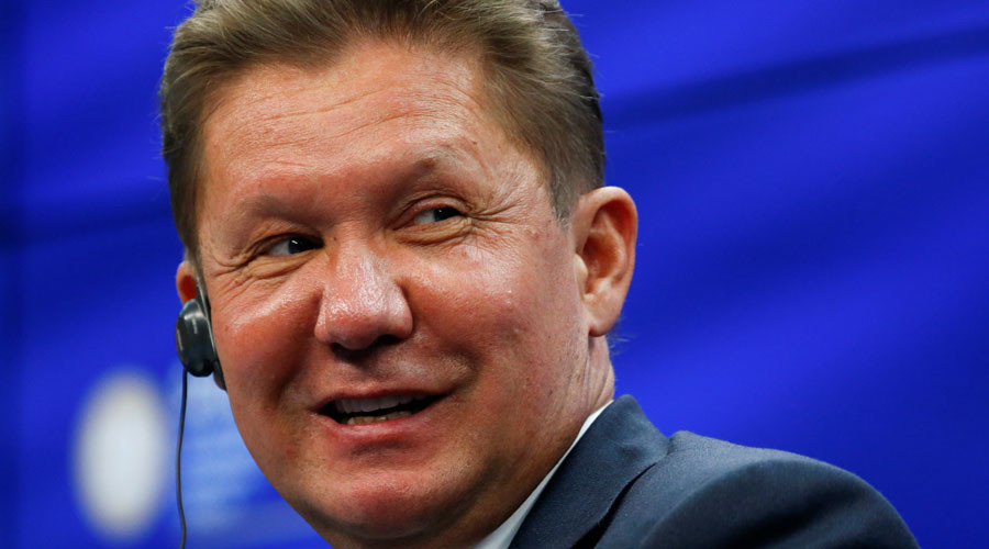 Gazprom CEO sees Russian dominance of European gas market