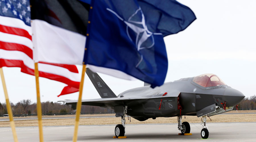 US F-35 fighters arrive in Estonia amid NATO buildup