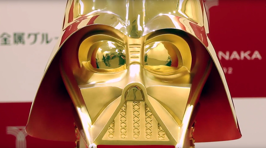 Return of the jewelry: Darth Vader gold mask has staggering asking price of $1.4mn (PHOTOS, VIDEO)