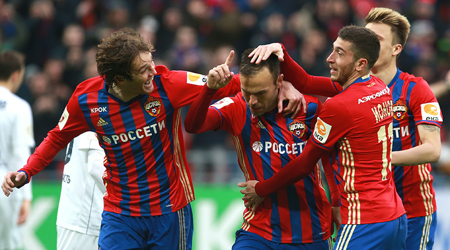 Champions CSKA thrash Lokomotiv in Moscow derby to keep heat on leaders Spartak