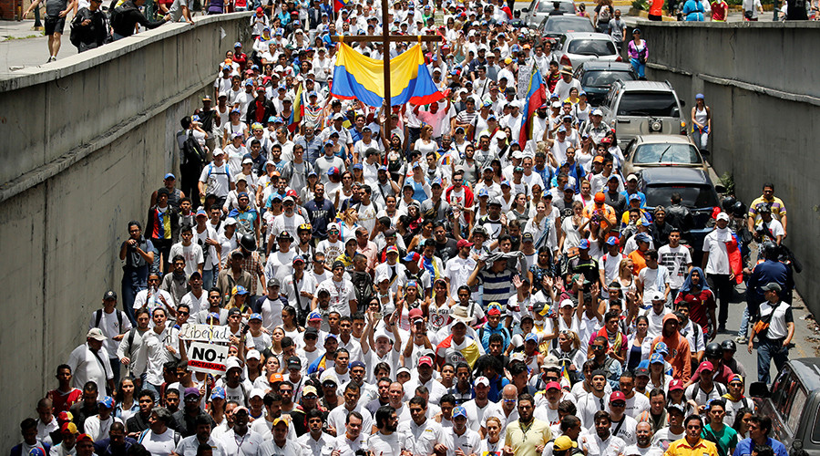 Venezuela to leave ‘interventionist’ OAS group amid deadly anti-govt protests