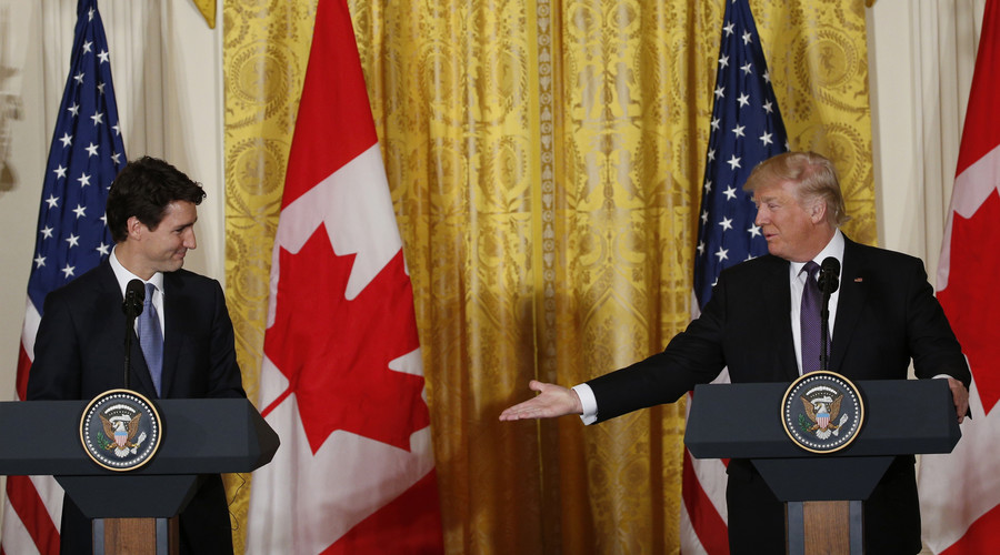 Trump wants to renegotiate trade deal with Canada & Mexico, not terminate NAFTA for now