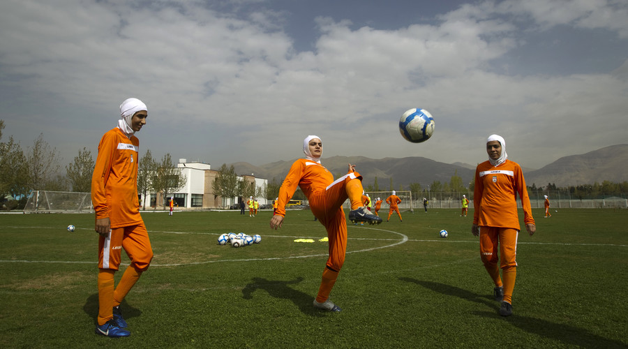 Iranian soccer star banned for not wearing hijab in exhibition game