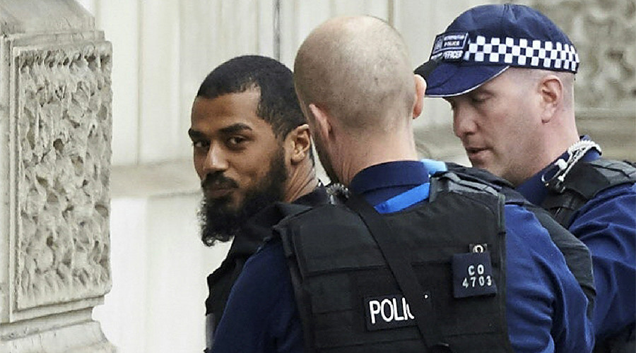 Man carrying bag of knives near UK Parliament arrested under Terrorism Act