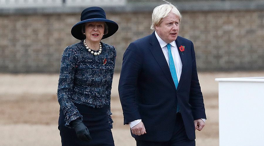 ‘No plans to strike Assad’: May calls Johnson’s Syria airstrike comments ‘hypothetical’