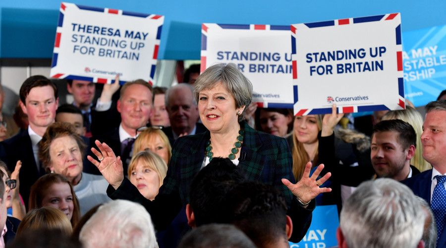 Is Theresa May hiding from voters on election trail?