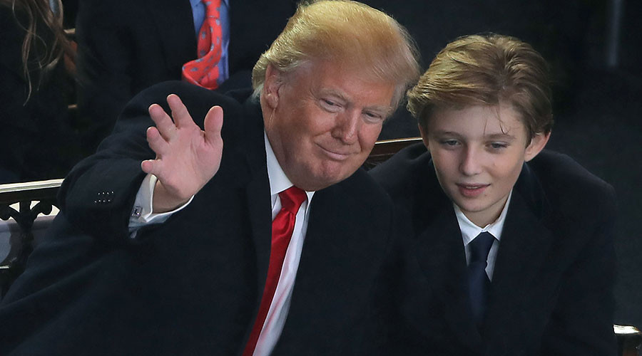 ‘Keep the children out of it’: Barron Trump unites social media users more than any other issue