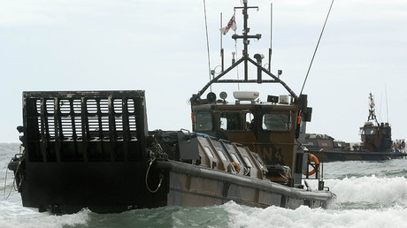 Royal Marines Landing Craft Vehicle Personnel (LCVP) Mk5. © POA(Phot) Sean Clee / MOD