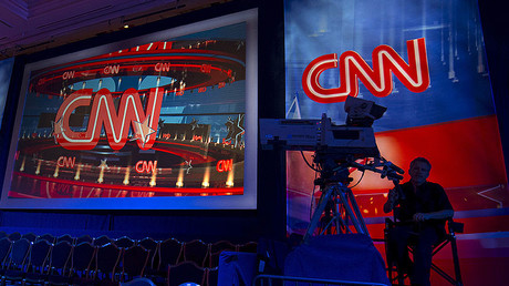 A CNN camera operator © Mike Blake