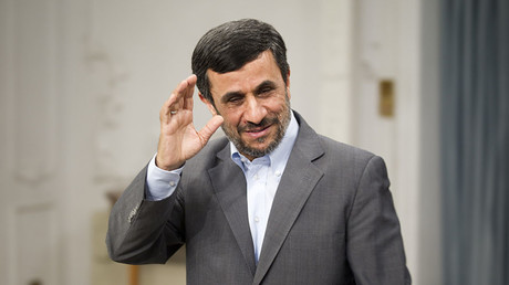 Former Iranian President Mahmoud Ahmadinejad. © Morteza Nikoubazl