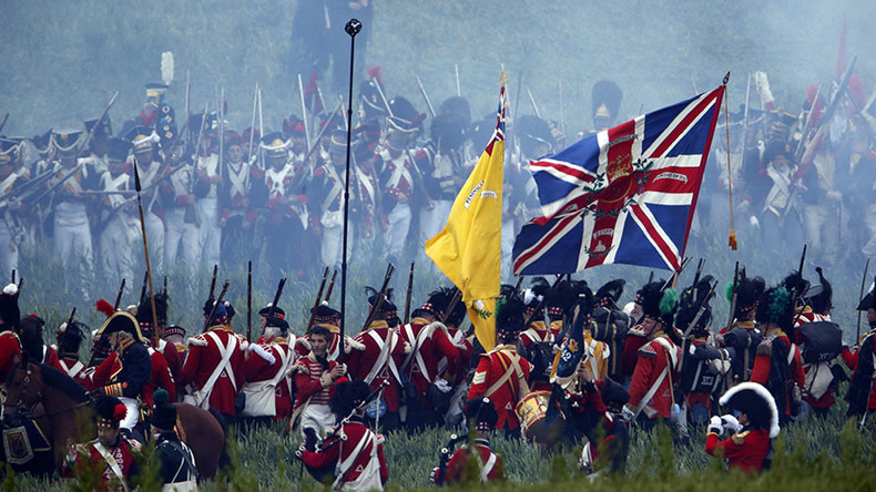 Union Jack flown at Battle of Waterloo found in shoebox — RT UK