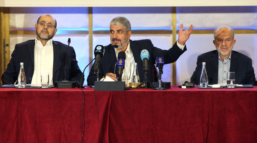 Hamas ‘ready to support’ 1967 Israeli-Palestinian borders before Trump meets Abbas
