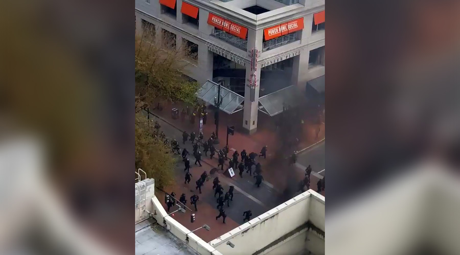 Violence, arrests mark May Day protest in Portland, as police cancel permit over 'anarchists'