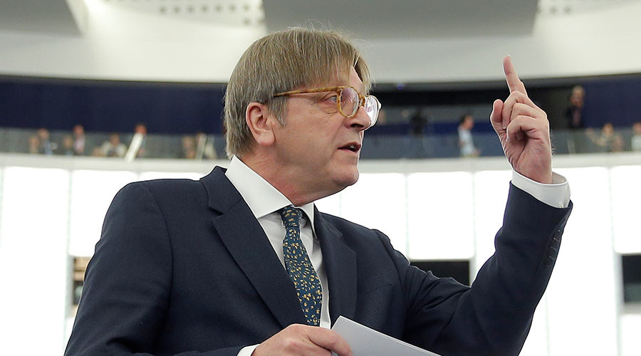 EU Brexit negotiator Verhofstadt trolls Theresa May over ‘strong & stable’ leadership