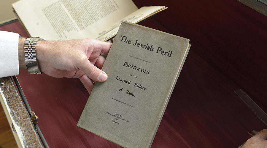 Social media fury after Jordanian TV cites notorious fake book to brand Jews ‘abhorred & lying’