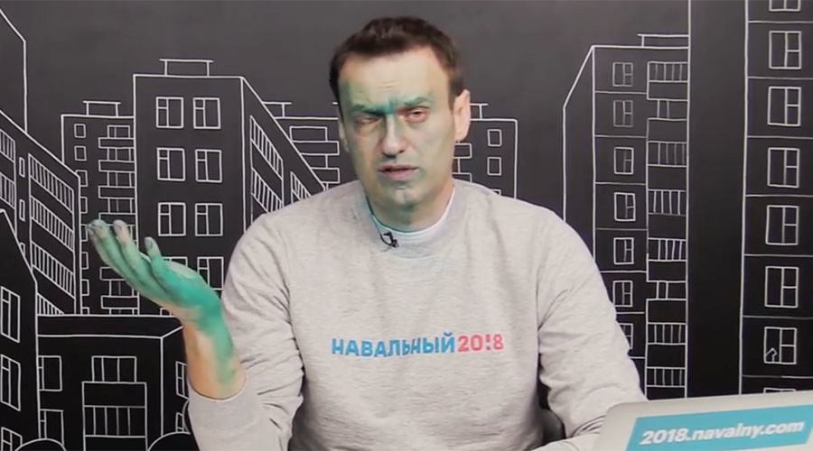 United Russia MP denounces dye attacks on opposition as criminal violence