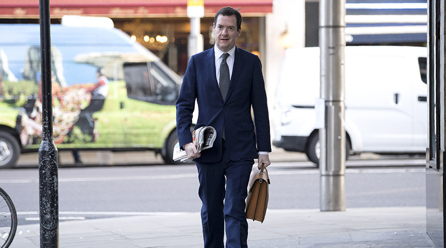 Protesting cabbies offer George Osborne ‘huge line of coke’ on 1st day as newspaper editor