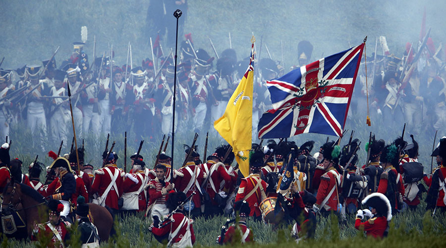 Union Jack flown at Battle of Waterloo found in shoebox