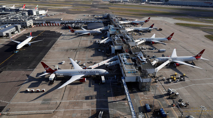 Heathrow flights suspended over ‘security issue’