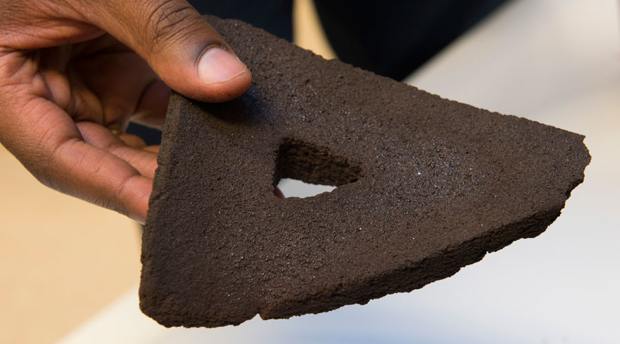 First-ever ‘moon’ bricks bring lunar colony a step closer (VIDEO)