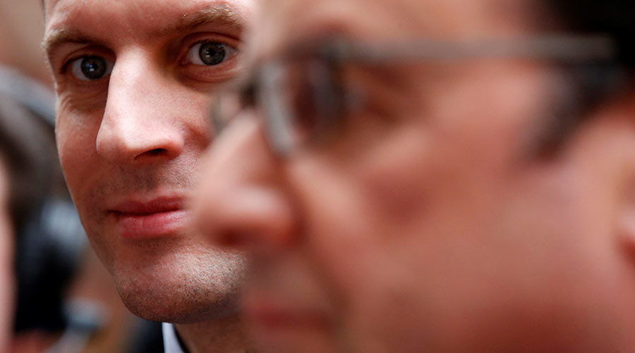 ‘Very essence of establishment’: Macron’s reformer image questioned in view of govt & EU links