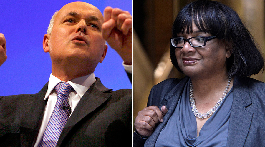 ‘Choking now, joking now!’ Iain Duncan Smith raps Eminem to mock Diane Abbott (VIDEO)